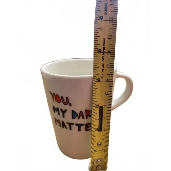 FISH'S EDDY You, My Darling Matter Mug - Ceramic Coffee Cup - Picture 6 of 7